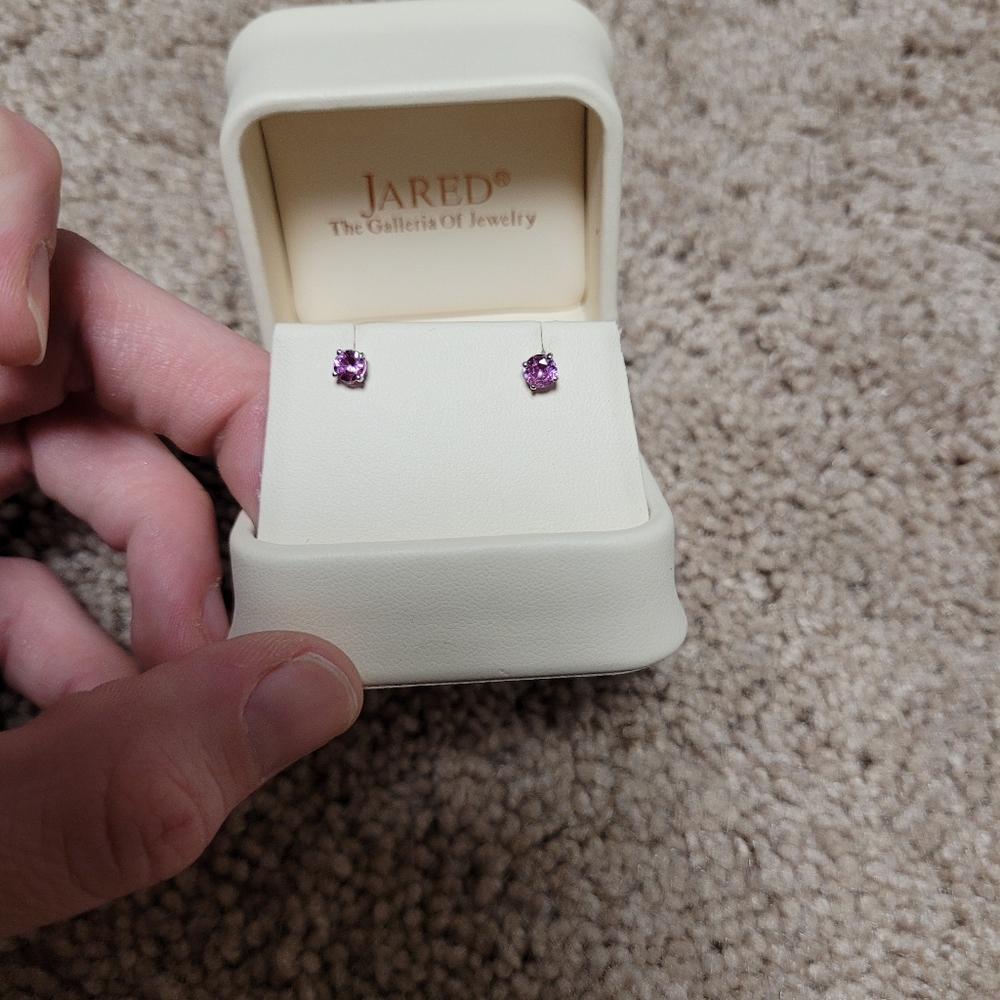 Jared sapphire earings